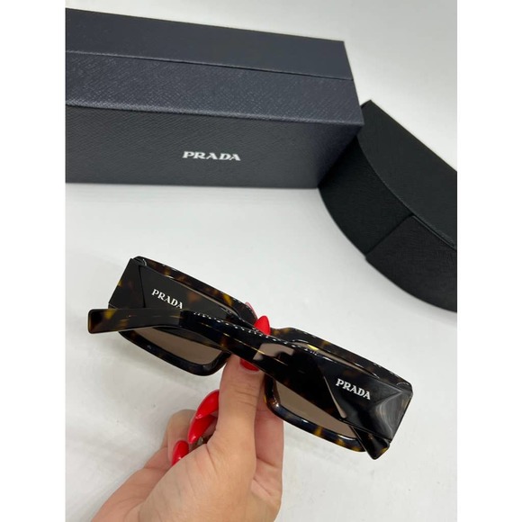 SALE! NEW Prada PR06YS Sunglasses in Brown Havana - Picture 7 of 7